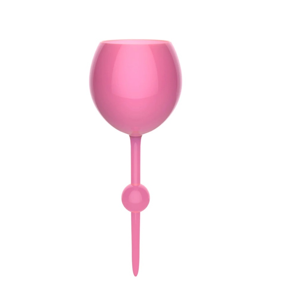 The Beach Glass floating wine glass ( set of 2 )